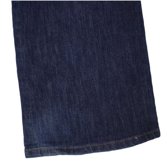 Battery Park Jeans New York & Co Women's Size 6 Tall Stretch Dark Wash Denim - Picture 9 of 11